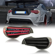 2012 - 2020 86 GT86 BRZ FR - S LIGHTNING LED Tail Lights - CLEAR - RGB product image 1
